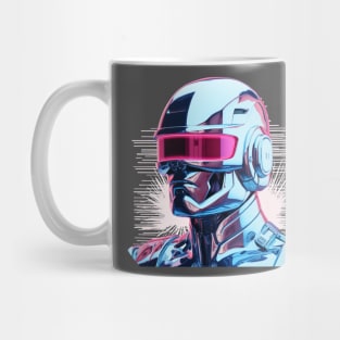 Vaporwave RoboCop Mug